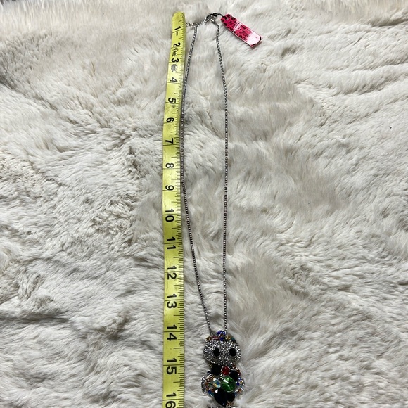 Betsey Johnson Owl Pendant Necklace - Picture 9 of 11